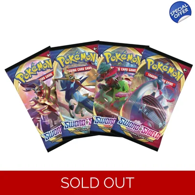 Pokémon Trading Card Game Sword and Shield Booster pack